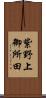紫野上御所田 Scroll