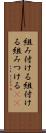 組み付ける Scroll