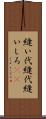 縫い代 Scroll