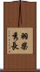 羽柴秀長 Scroll