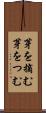 芽を摘む Scroll