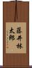 藤井林太郎 Scroll