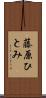 藤原ひとみ Scroll