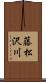藤松沢川 Scroll