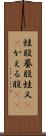 蛙股 Scroll