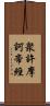 衆許摩訶帝經 Scroll