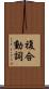 複合動詞 Scroll