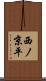 西ノ京平 Scroll