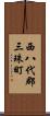 西八代郡三珠町 Scroll