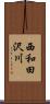 西和田沢川 Scroll