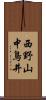 西野山中鳥井 Scroll