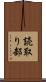 読取り部 Scroll