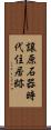 譲原石器時代住居跡 Scroll