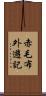 赤毛布外遊記 Scroll