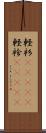軽衫(ateji) Scroll