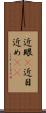 近眼(P) Scroll