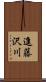 進藤沢川 Scroll