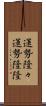 運勢隆々 Scroll