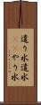 遣り水 Scroll