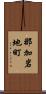 那加岩地町 Scroll