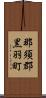那須郡黒羽町 Scroll