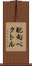 配向ベクトル Scroll