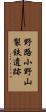 野路小野山製鉄遺跡 Scroll