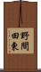 野間田東 Scroll