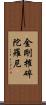 金剛摧碎陀羅尼 Scroll