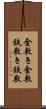 金敷き Scroll
