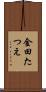 金田たつえ Scroll