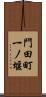 門田町一ノ堰 Scroll