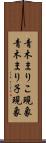 青木まりこ現象 Scroll