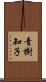 青樹知子 Scroll