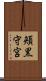 頬黒守宮 Scroll