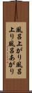 風呂上がり Scroll