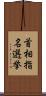 首相指名選挙 Scroll