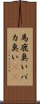 馬鹿臭い Scroll