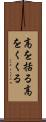高を括る Scroll