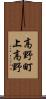 高野町上高野 Scroll