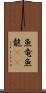 魚竜 Scroll
