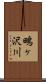 鴫ヶ沢川 Scroll