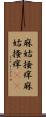 麻姑掻痒 Scroll