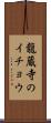 龍蔵寺のイチョウ Scroll