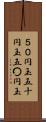 ５０円玉 Scroll