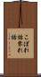 こぼれ話 Scroll