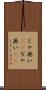 じゃ無い(sK) Scroll