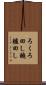 ろくろ回し Scroll