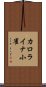 カロライナ小雀 Scroll