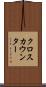 クロス・カウンター Scroll